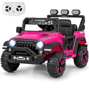 Infans 12V Kids Ride On Truck with 2*12V Motors Spring Suspension & Remote Control - 1 of 4