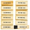 Kicko Mini Wooden Dominoes Set - 12 Pack - image 2 of 4