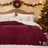 GentleSoft Heated Blanket Soft Ribbed Flannel Electric Blanket Gifts for Others - 2 of 4