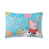Kids' Peppa Pig  Pillow with Bonus Solid Sheet Set - 3 of 4