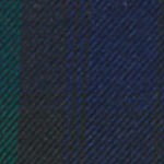 hunter/classic navy plaid
