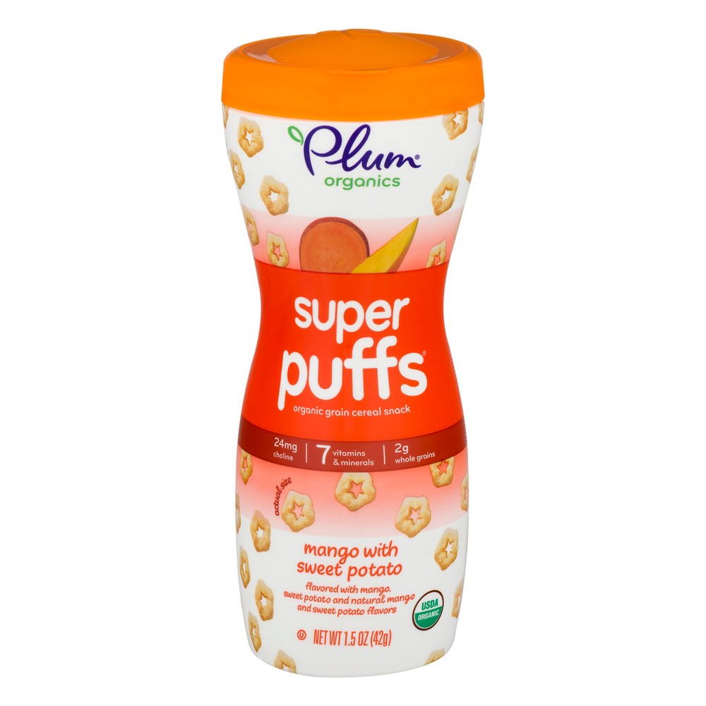 UPC 846675000149 product image for Plum Organics Super Puffs Mango with Sweet Potato - 1.5oz | upcitemdb.com