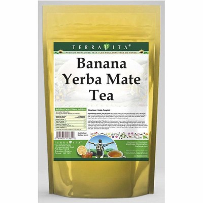 TerraVita Banana Yerba Mate Tea (50 tea bags, ZIN: 546806, 2-Pack)