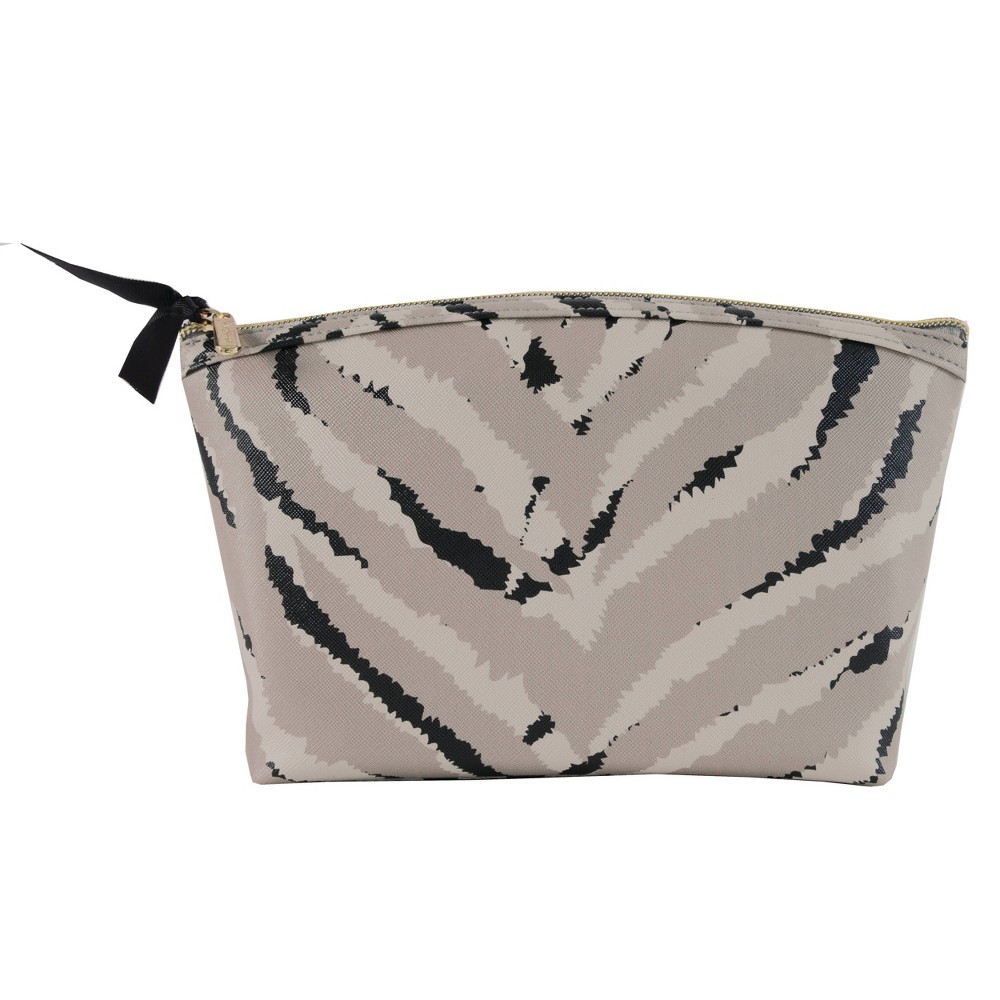 Ruby+Cash Dome Makeup Pouch - Tiger Print