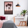 Stupell Industries Stanta Monica Palms Pink Floating Frame Canvas Art - 3 of 4