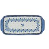 Blue Rose Polish Pottery 410 Ceramika Artystyczna Bread Tray - 2 of 2