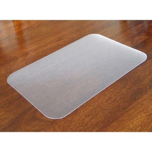 Floortex Anti-Microbial Desk Pad 17"x22" Clear FPHMTM4356EV - 1 of 2