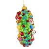 Huras Family 4.5 Inch Wreath With Toys 2024 Christmas Ornament Dated Tree Ornaments - 3 of 3