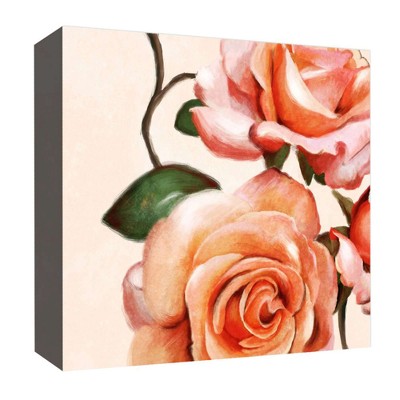 16" x 16" Roses Decorative Wall Art - PTM Images
