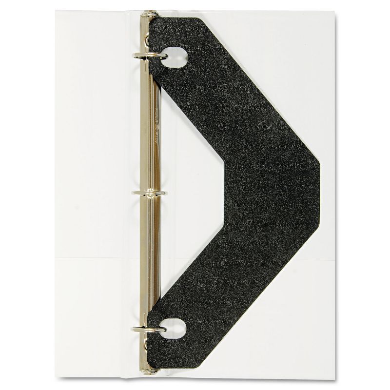 Avery Triangle Shaped Sheet Lifter for Three-Ring Binder Black 2/Pack 75225, 1 of 4