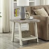 NicBex Modern Rectangle Wood Coffee Table Set of 3 with Open Storage Shelf for Living Room and Bedroom - 3 of 4