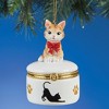 Collections Etc Hand-Painted Animal Trinket Christmas Ornament - 2 of 4