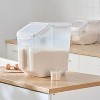 HomeStock 30 LB Rice Storage Container with Measuring Cup, BPA free - 2 of 4