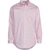 Lands' End School Uniform Men's Tailored Fit No Iron Solid Supima Cotton Pinpoint Buttondown Collar Dress Shirt - 3 of 3