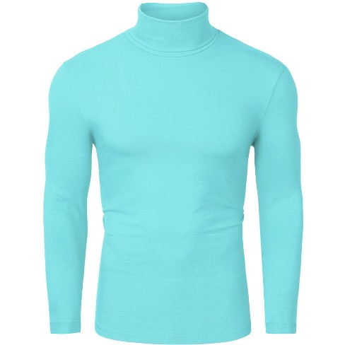 Thin polo neck hot sale tops mens