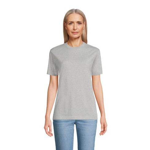 Women's Fitted Short Sleeve T-Shirt - Universal Thread™ Heather Gray S