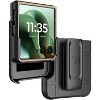 Nakedcellphone Combo for Motorola RAZR ULTRA 2025 Flip Phone - Slim Case and Belt Clip Holster - 2 of 4