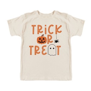 The Juniper Shop Trick Or Treat Spider Kids Short Sleeve Tee - 1 of 2