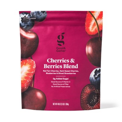 Cherries and Berries Frozen Blend - 48oz - Good &#38; Gather&#8482;