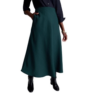 Jessica London Bi-Stretch Swing Skirt - 1 of 4