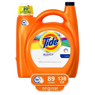 laundry detergent with bleach