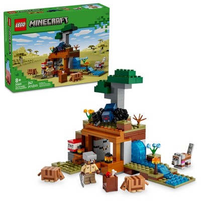 LEGO Minecraft The Armadillo Mine Expedition Toy Figures and Building Playset 21269