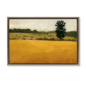 Stupell Industries Autumn Memory Landscape Floating Frame Canvas Art - 1 of 4