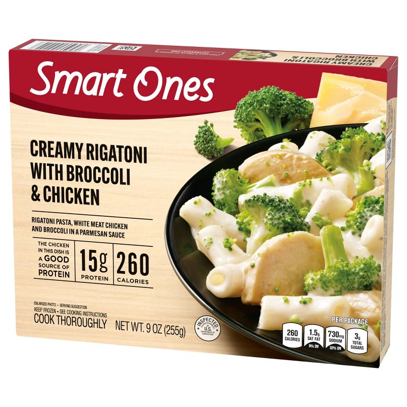 Smart Ones Frozen Creamy Rigatoni with Broccoli &#38; Chicken - 9oz, 5 of 10