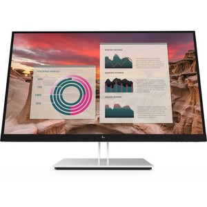HP E27u G4 27 Inch QHD 2K 60Hz Desktop Monitor IPS 5ms Pivot Adjustable VESA Mountable HDMI, USB-C, USB hub, DisplayPort - Manufacturer Refurbished - 1 of 4