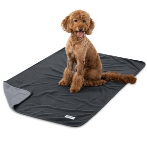PetAmi Waterproof Dog Blanket, Pet Cat Puppy Couch Cover Protection, Fleece Washable Reversible Soft Plush Throw - 1 of 4