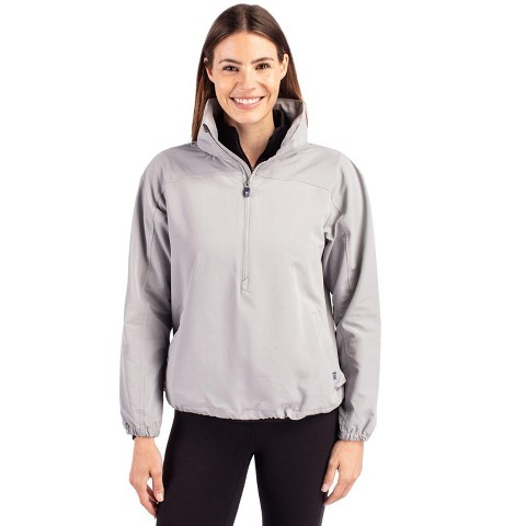 Cutter & Buck Charter Eco Recycled Womens Anorak Jacket - Polished - S