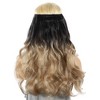 Unique Bargains Women's Big Wavy Hair Extensions High Temperature Fiber Gradient Light Gray 1 Pc - 2 of 3