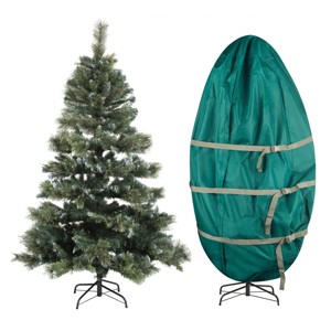 Hastings Home Upright Christmas Tree Storage Bag with Straps and Cord - 1 of 4