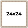 PosterPalooza | Square Refined Silver Picture Frame - UV Acrylic, Foam Board Backing, Hanging Hardware - 2 of 4