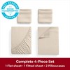 Mellanni 1800 Bed Sheets Full Sand - 2 of 3