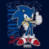 Mens Sonic the Hedgehog Thumbs Up Long Sleeve Shirt - 2 of 4