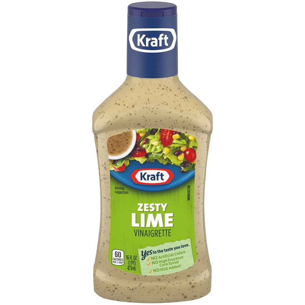 UPC 021000054862 product image for Kraft Zesty Lime Vinaigrette Dressing - 16oz | upcitemdb.com