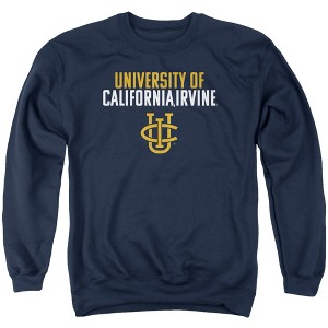 University of California Irvine Official Stacked Adult Crewneck Sweatshirt - 1 of 4
