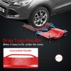 Car Dolly, Wheel Dolly Set of 4 - 6000 Lbs Capacity with Brakes, Heavy-Duty Vehicle Dolly for Moving Cars Trucks - 2 of 4