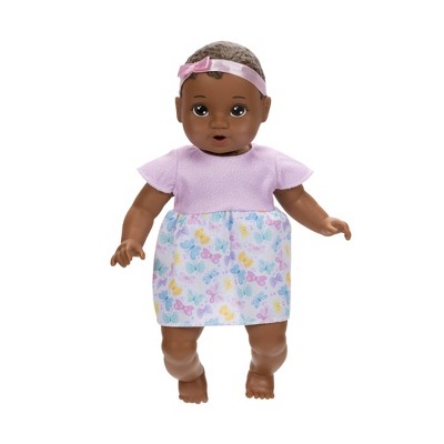 Perfectly Cute 14" Girl Baby Doll - Brown Hair, Dark Brown Eyes