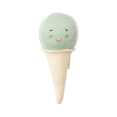 Meri Meri Mint Ice Cream Baby Rattle