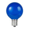 Novelty Lights G50 Globe Hanging Outdoor String Light Replacement Bulbs E17 Intermediate Base 7 Watt - 2 of 4