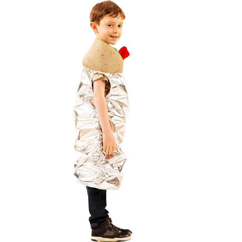 Toynk Burrito Costume For Kids | Easy Pull Over Design | Sized To Fit Most Children, 3 of 7