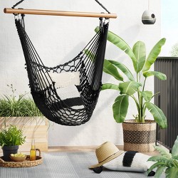 Sunnydaze Modern Boho-style Soft-spun Polyester Rope Hanging 