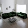 3-Piece Oversized Sofa Set, Chenille Fabric, Deep Seats, Solid Wood Frame, Modular Design, Premium Comfort - 3 of 4