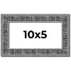PosterPalooza | Panoramic Distressed Black Picture Frame - UV Acrylic, Foam Board Backing, Hanging Hardware - 2 of 4