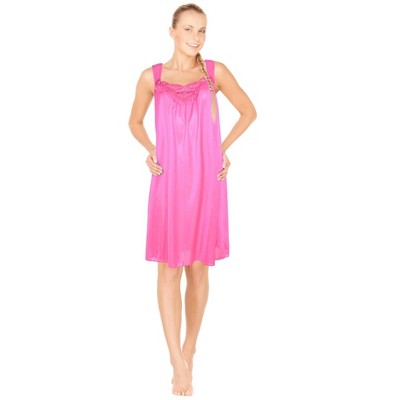 JEFFRICO Womens Sleeveless Nightgowns Sleepwear Soft Pajama Dress Nightshirts