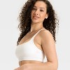 Women's Seamless Ribbed Light Support Sports Bra - All In Motion™ - 3 of 3