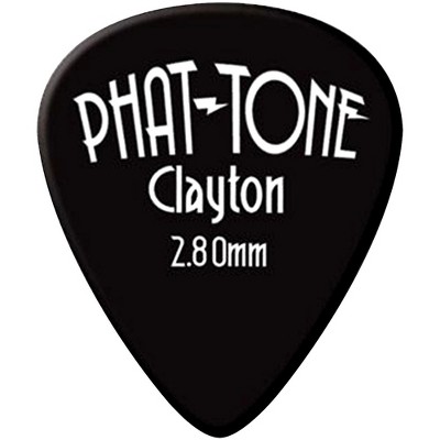 Clayton Phat-Tone Standard Rubber Picks 3-Picks