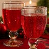 TAG Bubble Glass Goblet Single 10 Oz Beverage Glassware For Dinner Party Wedding Bar Set 2 - 4 of 4